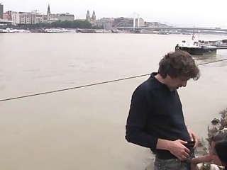 Drawing hottie is exposing their way sexy undressed erection in public